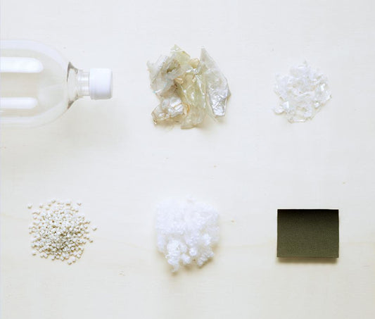 Com'è possibile produrre uno zaino partendo da bottiglie di plastica?