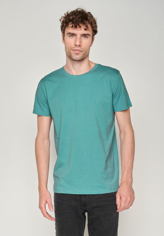 T-shirt 100% Cotone Biologico - Basic Marine Blue