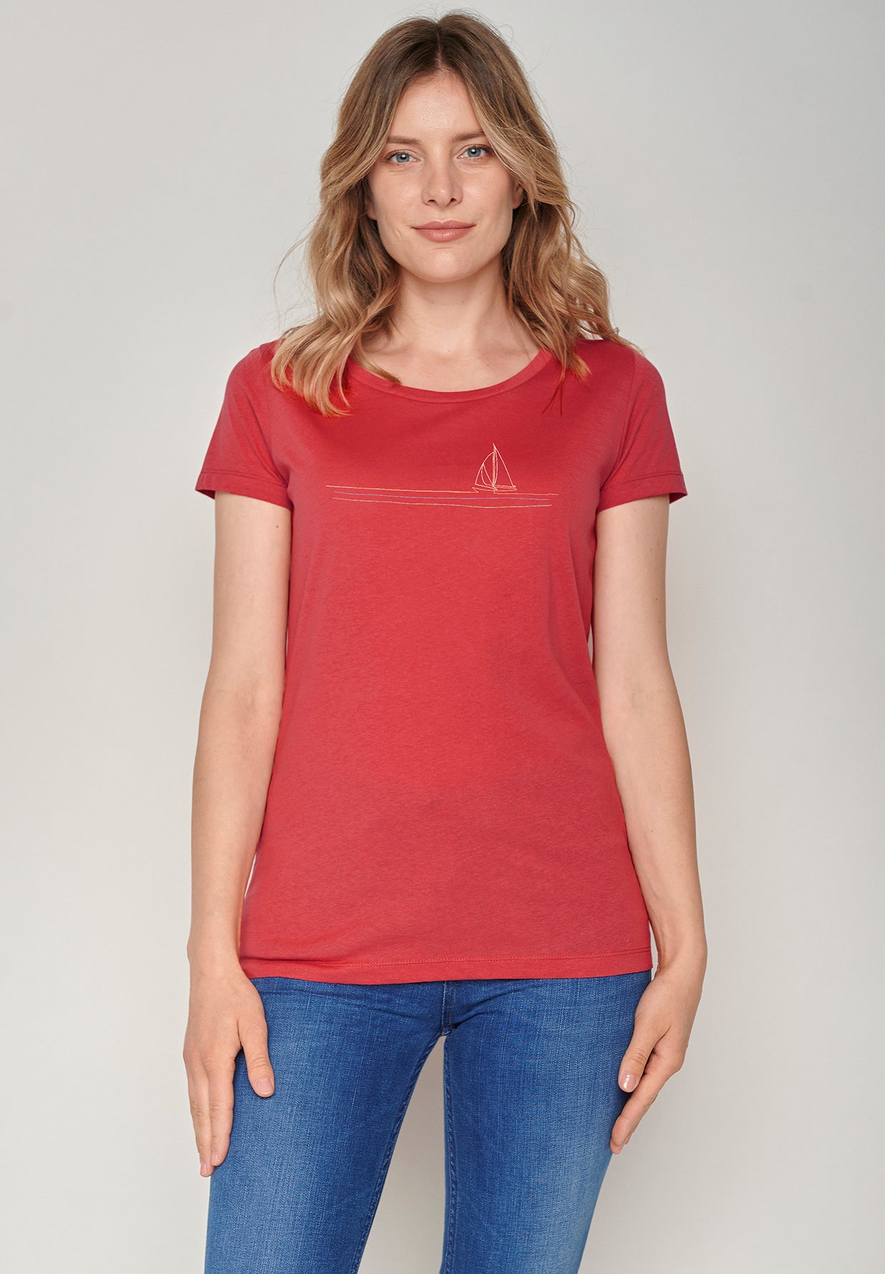 T-shirt 100% Cotone Biologico - Nature Sailor Ship