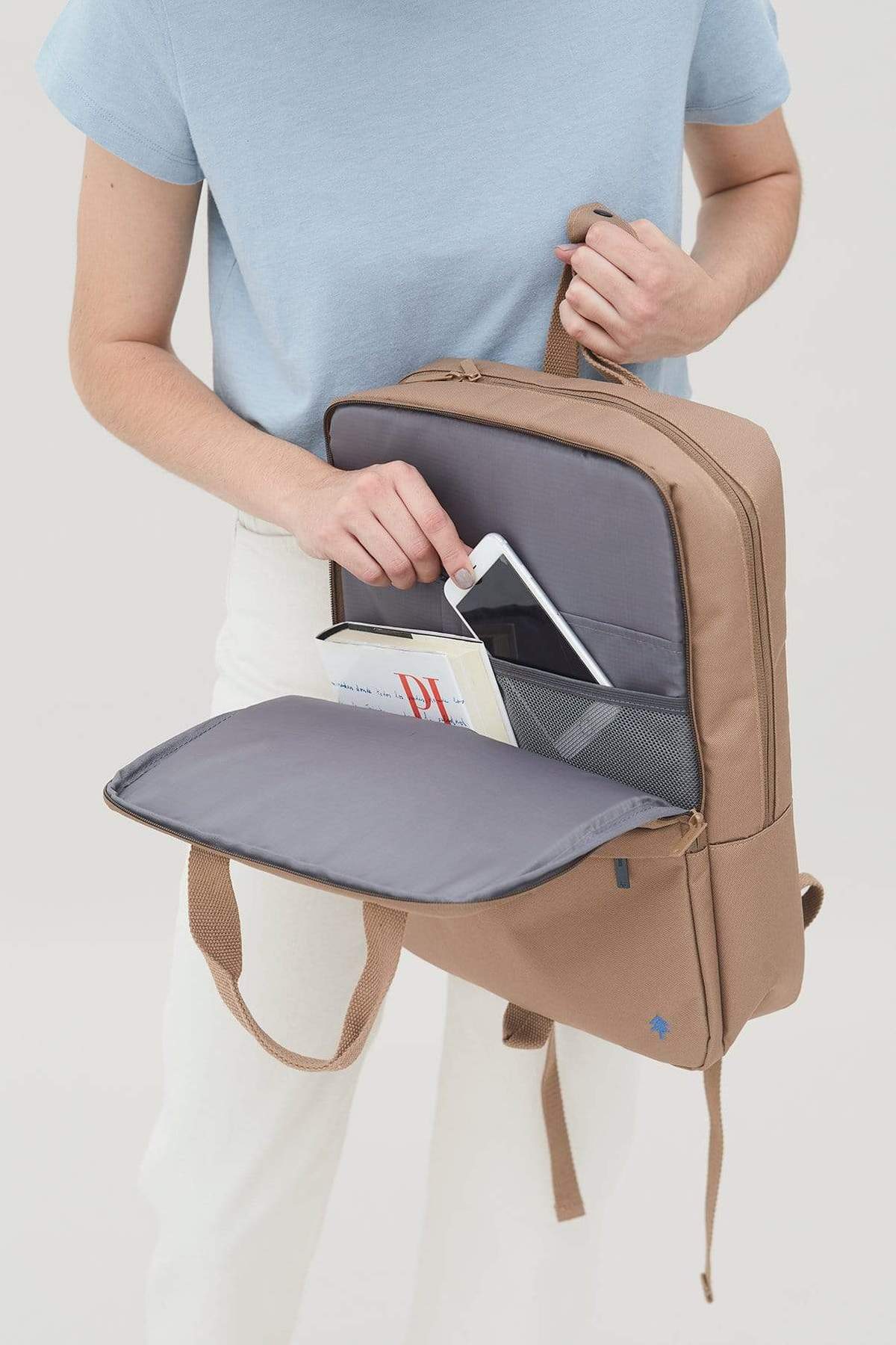 Zaino Daily - Tobacco - Caminaròli Ethical Fashion
