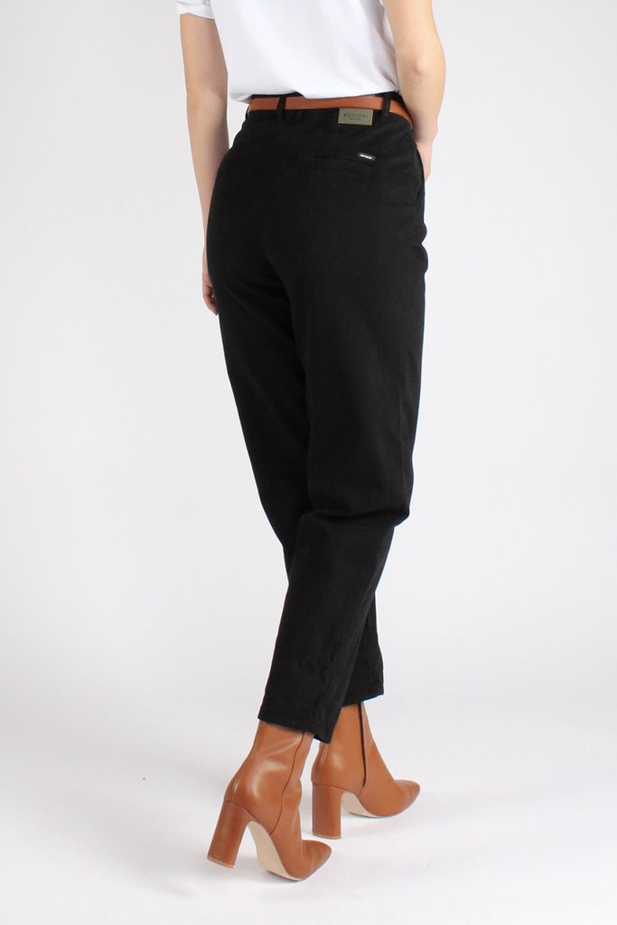 Pantalone 100% Cotone Biologico GOTS - Lara black - Caminaròli Ethical Fashion