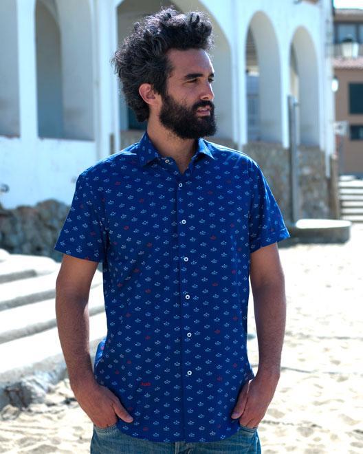 Camicia 100% Cotone Biologico - Boat - Caminaròli Ethical Fashion