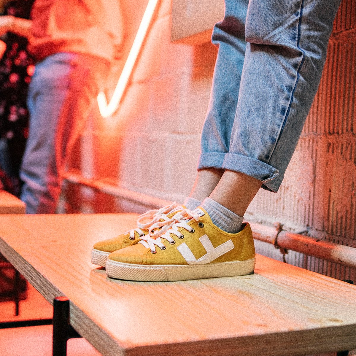 Scarpe Flamingos Life - Mostarda - Caminaròli Ethical Fashion