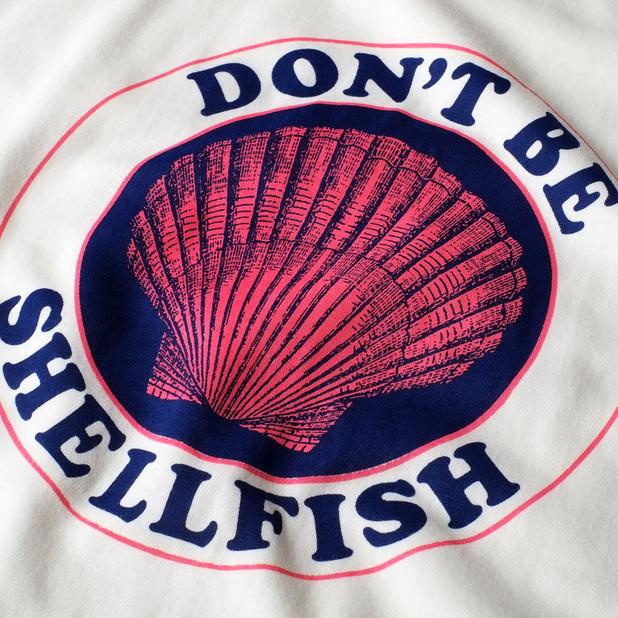 T-shirt 100% Cotone Biologico GOTS - Shellfish - Caminaròli Ethical Fashion