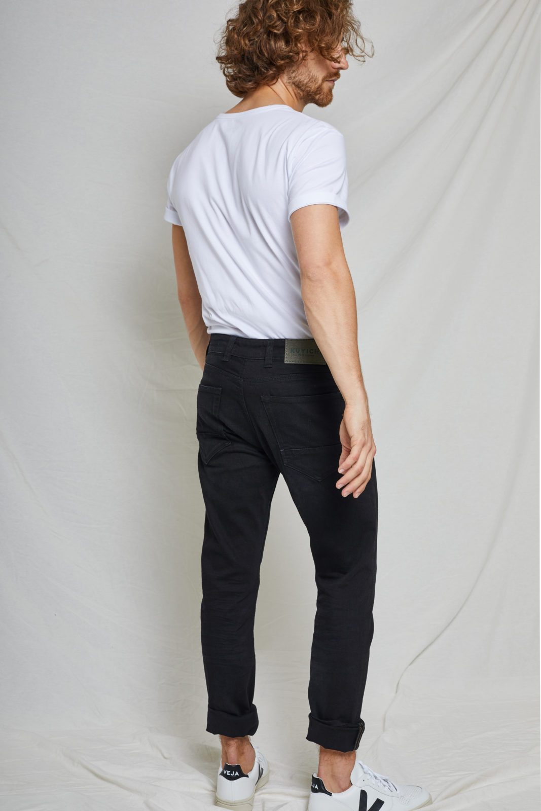 Jeans Slim 100% Cotone Biologico GOTS - Jamie Black - Caminaròli Ethical Fashion