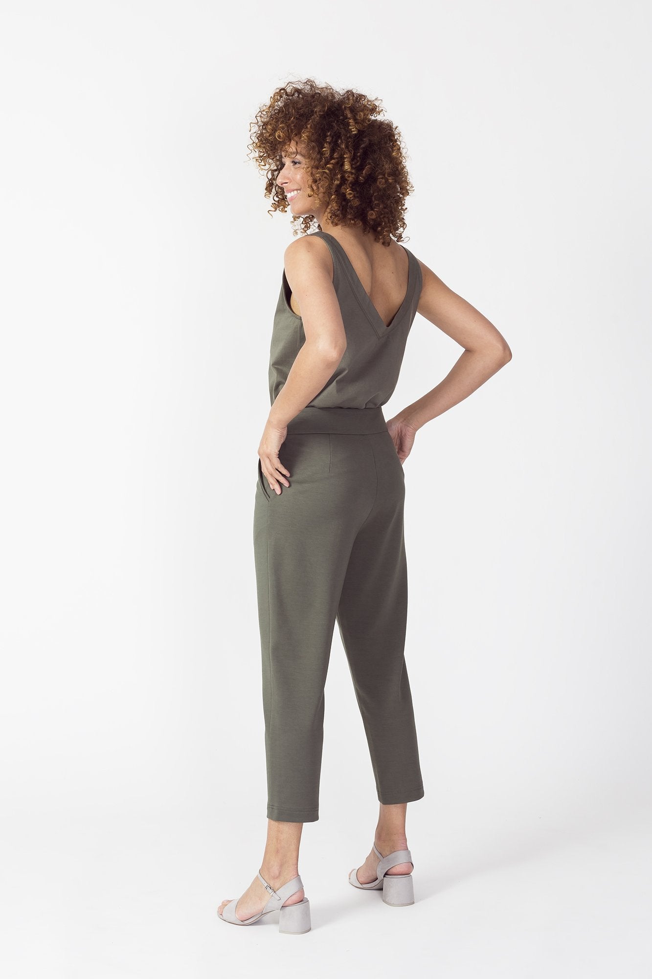 Pantalone in Modal Tencel - Caminaròli Ethical Fashion