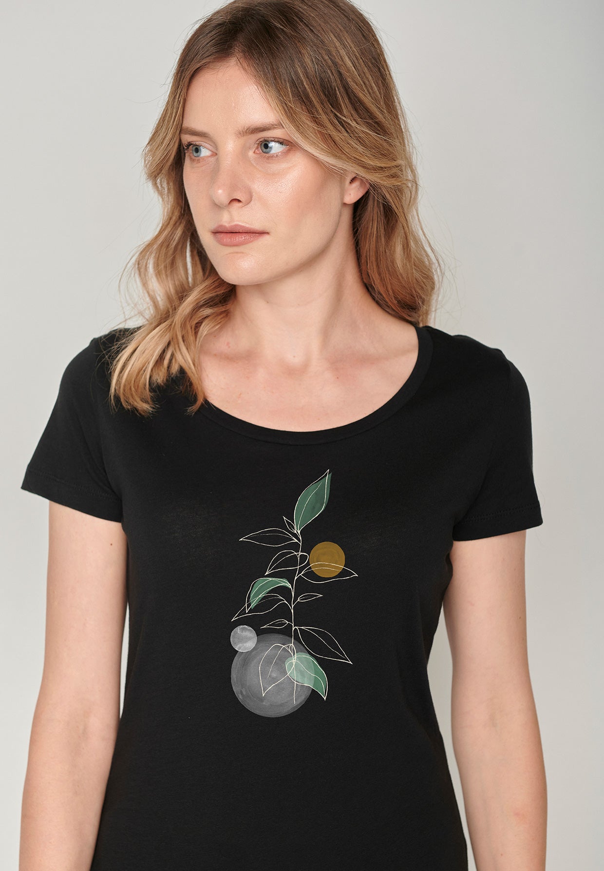 T-shirt 100% Cotone Biologico - Plants Bubbles