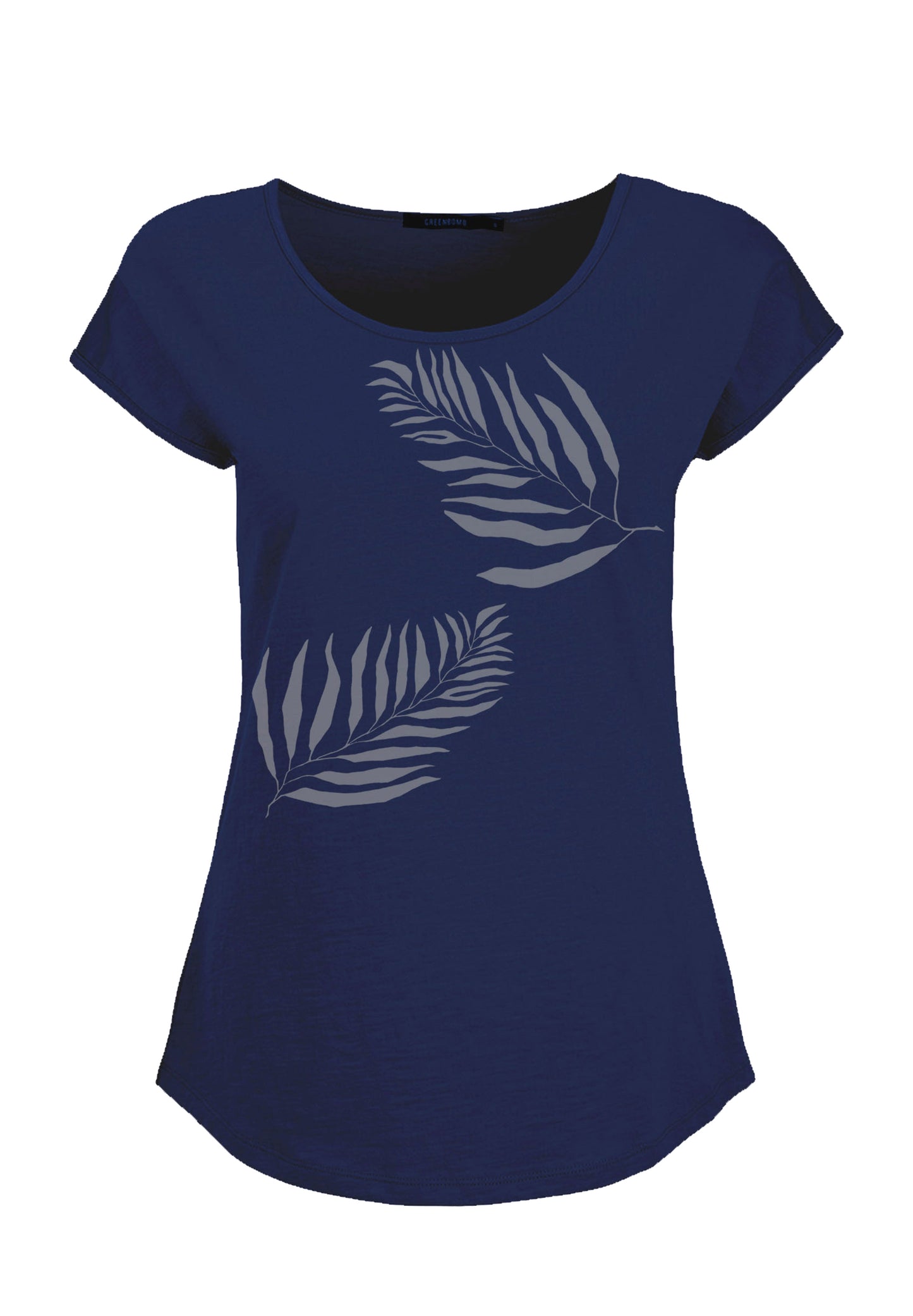 T-shirt 100% Cotone Biologico - JUNGLE LEAVES COOL