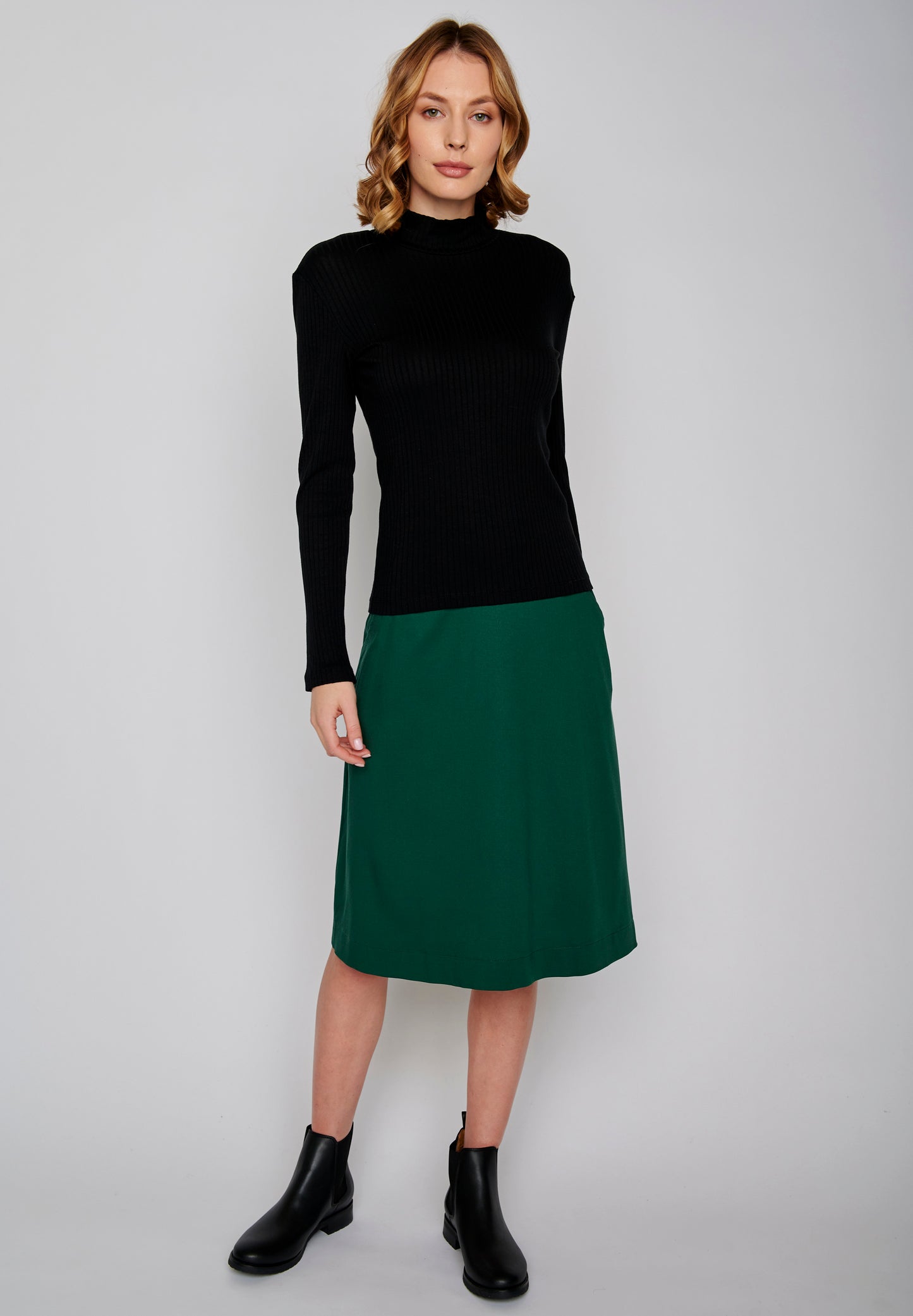 Dolcevita Jumper in Tencel - WEAK