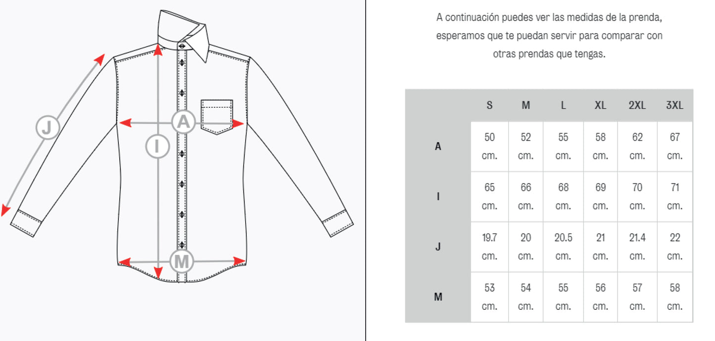 Camicia 100% Cotone Biologico GOTS - Ola - Caminaròli Ethical Fashion