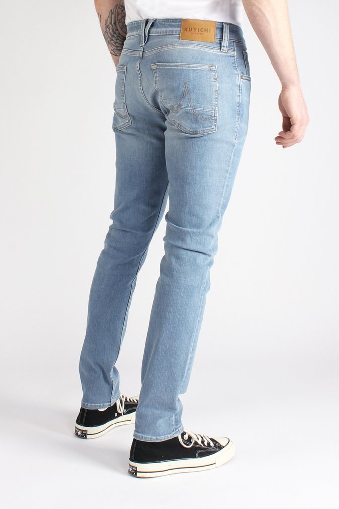 Jeans Skinny 100% Cotone Biologico GOTS - In the Sky - Caminaròli Ethical Fashion