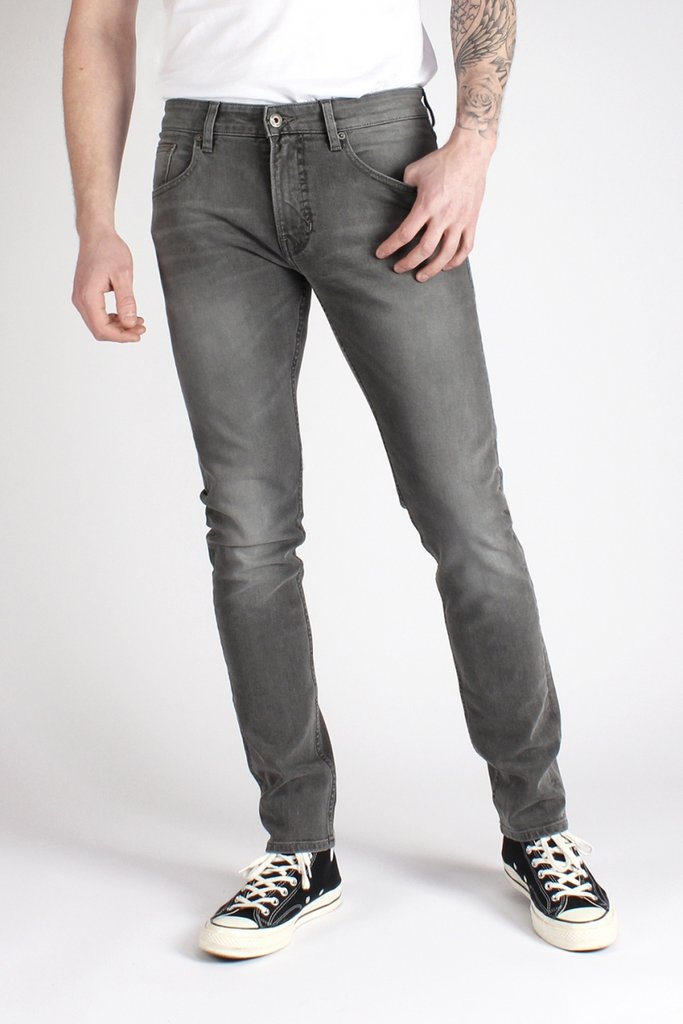 Jeans Skinny 100% Cotone Biologico GOTS - Rabel Grey - Caminaròli Ethical Fashion