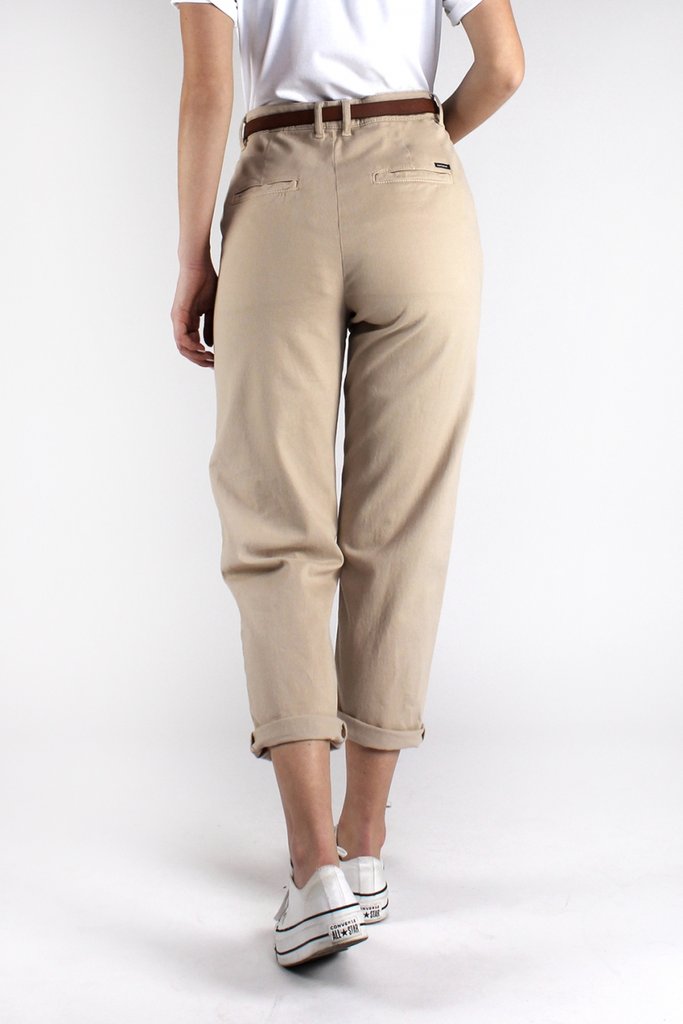 Pantalone 100% Cotone Biologico GOTS - Lara Sand - Caminaròli Ethical Fashion