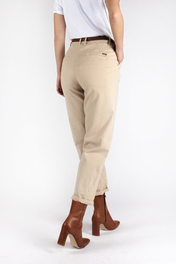 Pantalone 100% Cotone Biologico GOTS - Lara Sand - Caminaròli Ethical Fashion