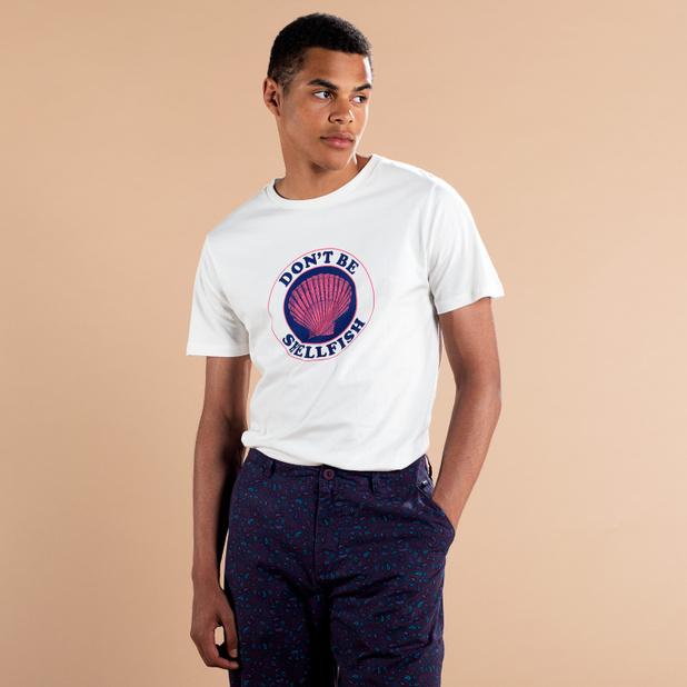 T-shirt 100% Cotone Biologico GOTS - Shellfish - Caminaròli Ethical Fashion