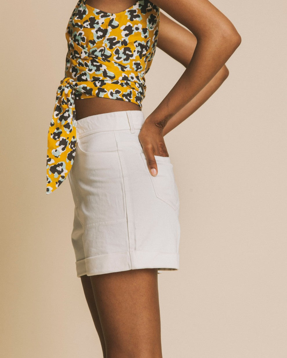 Shorts 100% Cotone Biologico GOTS - Caminaròli Ethical Fashion